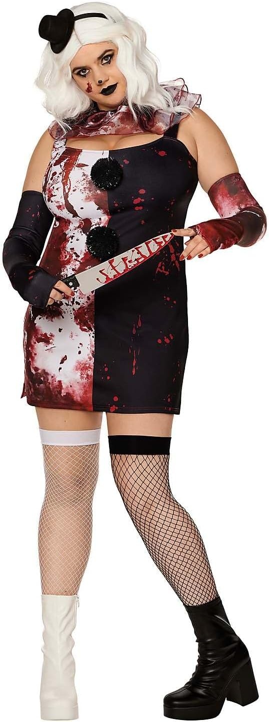 Spirit Halloween Terrifier Adult Art the Clown Costume, Officially ...