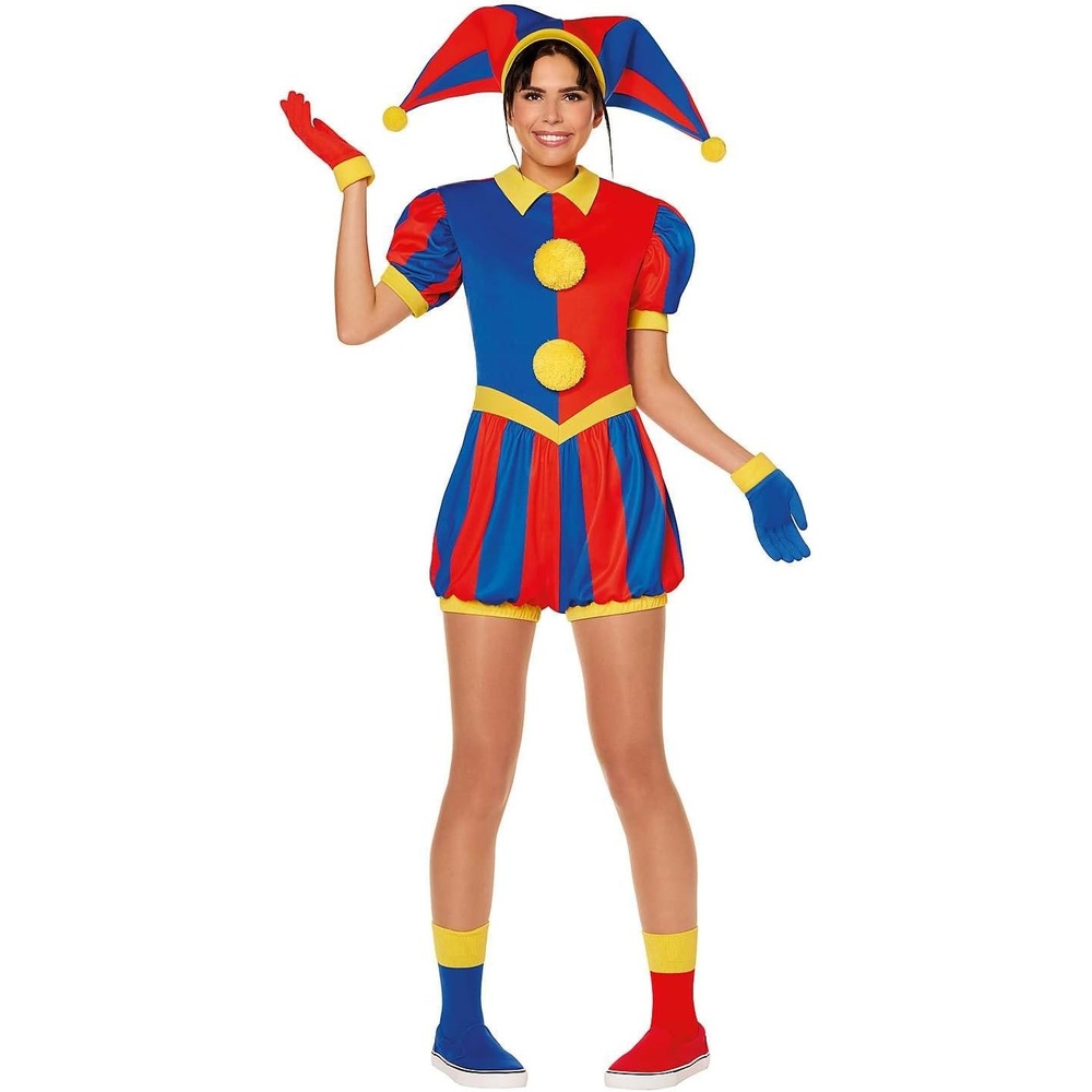 Spirit Halloween The Amazing Digital Circus Adult Pomni Costume ...